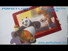 সিরামিক টাইল / কাঠের বোর্ড / গ্লাস পেইন্টিংয়ের জন্য নিখুঁত লেজার-উল্লম্ব ধরনের UV প্রিন্টার মেশিন