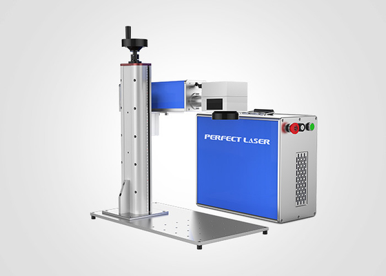 গুণ  Portable 20w 30w 50w Fiber Laser Marking Engraving Machine Metal Laser Marking Machine কারখানা