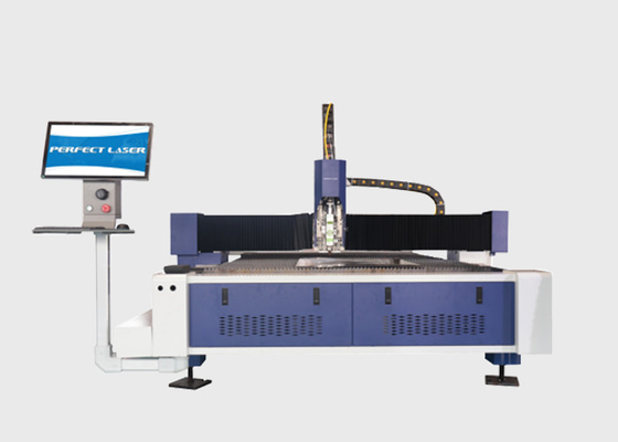 গুণ  Fiber Precision Laser Cutting Machine 1500W 2000W 3000W Automatic Single Table for Aluminum Stainless Steel Metal কারখানা