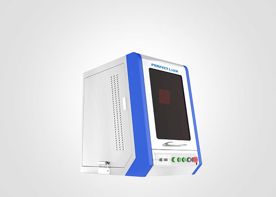 50W / 100W গ্রীন মেটাল লেজার মার্কিং মেশিন বন্ধ কভার সহ