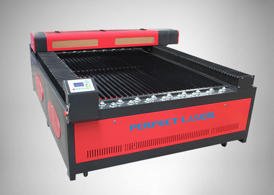 100W ফ্ল্যাট বেড CO2 লেজার কাটিং মেশিন ওয়াটার কুলিং এবং সুরক্ষা সিস্টেম সহ