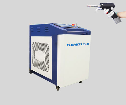 পারফেক্ট লেজার হ্যান্ডহেল্ড লেজার ওয়েল্ডিং মেশিন পোর্টেবল লেজার ওয়েল্ডিং সিস্টেম ৪-ইন-১ ফাংশন সহ মেটাল ওয়েল্ডিং ক্লিনিং কাটিংয়ের জন্য